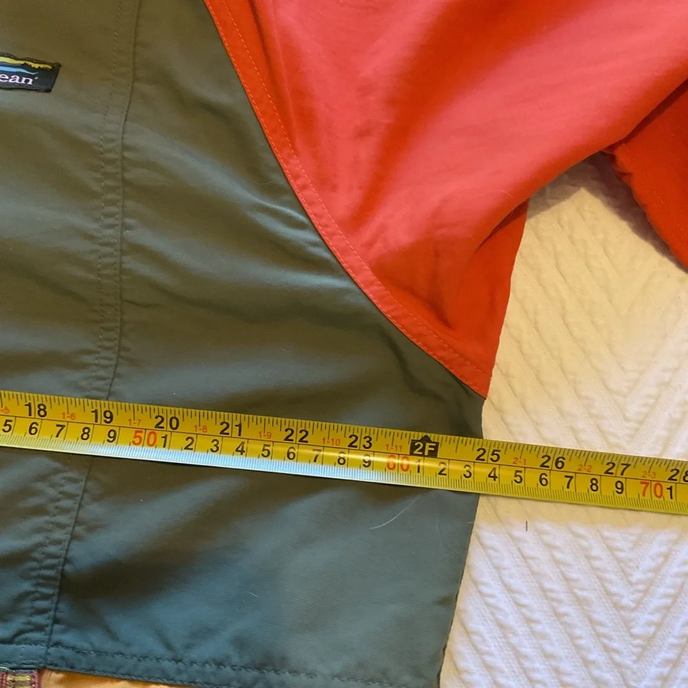 L.L. Bean Mountain Classic Multi-Color Hooded Anorak - Picture 13 of 16